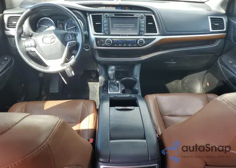 2018 Toyota Highlander Limited z USA, uszkodzony, nr VIN 5TDDZRFH3JS887570